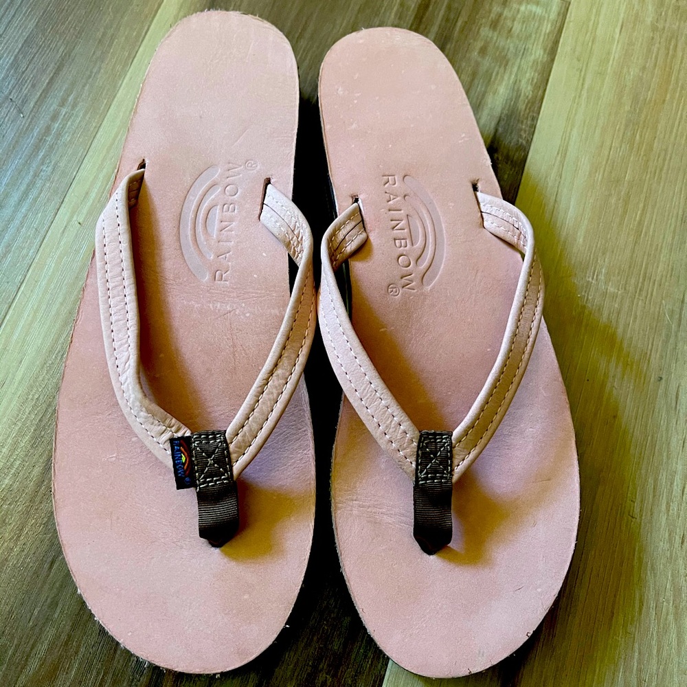 Pink Rainbow Sandals